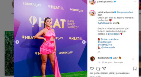 Yahaira Plasencia en Instagram se pronunció tras ser vencida por Anitta