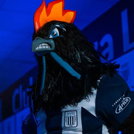 Alianza Lima Presenta A Nueva Mascota Gallo Negro Con Mensaje A