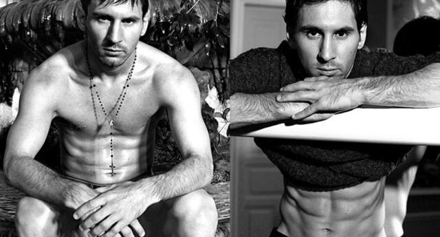 Lionel Messi Luce Su Lado Sexy En Fotos Para Dolce Gabbana