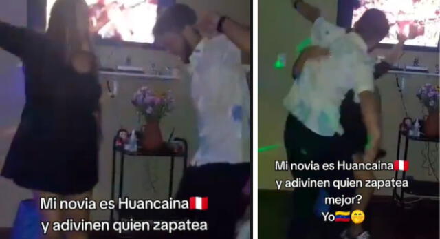 Venezolano Baila Con Su Novia Huanca Na Al Ritmo De Huayno Y Sorprende