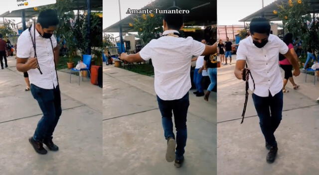 Tiktok Viral Peruano Se Roba El Show Bailando Tunantada Con