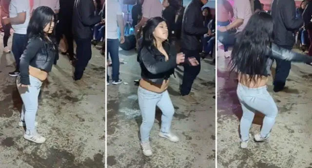 Tiktok Viral Peruana Se Anima A Bailar Al Ritmo De Agua Bella En Plena