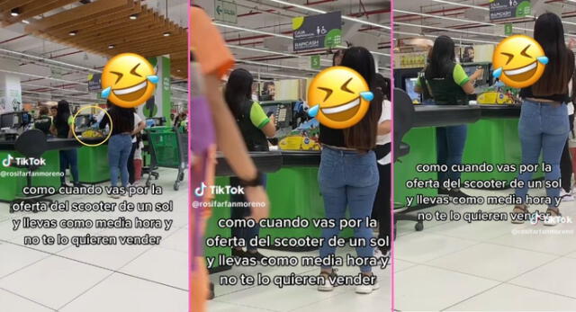 Tiktok Viral Madre Peruana Va A Tottus Por Oferta De Scooter A Un Sol