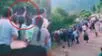 Pasco: ciudadanos colocan pollera a gobernador regional de Oxapampa en protesta por obras incumplidas, video
