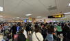 decenas de pasajeros varados en Aeropuerto Jorge Chávez