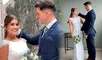 Patricio Parodi comparte fotos con su hermana Mafer Parodi en el día de su boda.