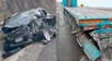 Arequipa: auto con familia a bordo impacta contra tráiler en terrible accidente de tránsito y deja un muerto y 4 heridos.