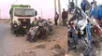 Mototaxista muere y pasajeros heridos dejó el choque de un camión de basura en Lurín.