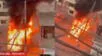 Explosión en VMT: Cinco viviendas quedan afectadas tras incendiarse una ambulancia