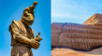 ¿Dónde se encuentra la estatua del "Dios Reptil" en Perú y cuál es su significado?