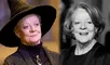 Maggie Smith, actriz que interpretó a la profesora McGonagall de 'Harry Potter'.