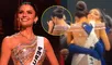 Tatiana Calmell llora y es consolada tras final del Miss Universo.