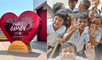 Los visitantes podrán hacer donaciones de materiales escolares y libros educativos.