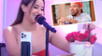 Xiomy Kanashiro recibe ROMÁNTICO ramo de rosas EN VIVO con revelador mensaje, ¿de Jefferson Farfán?