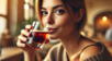 Esta bebida la puedes usar en batidos, postres o incluso para endulzar tu café. algarrobina