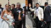 Alejandra Baigorria llegó acompañada de su papá, Sergio Baigorria. Alejandra Baigorria se casa.