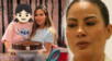 Pamela López sorprendió a su hija con una pequeña reunión por su cumpleaños. Pamela López y su hija.
