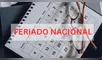 Confirmaron el último feriado largo del año: lunes 13 de octubre será feriado en todo el país