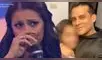 Karla Tarazona no responderá a la hija de Christian Domínguez pero llora.