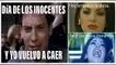Peculiares imágenes se viralizaron en las redes sociales. Día de los Inocentes, memes