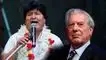 Evo Morales, Mario Vargas Llosa