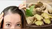 El jengibre es utilizado para tratar diversos problemas capilares. Remedios naturales para eliminar canas