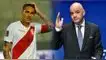 Paolo Guerrero, Gianni Infantino.
