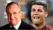 Cristiano Ronaldo, Florentino Pérez.
