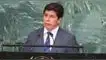 Pedro Castillo llegó hoy a Lima tras estar en la Asamblea de la ONU.