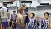 Hernán Barcos fue el padrino de Juan Pablo Goicochea en el corte de cabello. Hernán Barcos, Arley Rodríguez, Alianza Lima, Juan Pablo Goicochea.