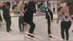 Singular zapateo de la pareja de baile al ritmo de huaylas se hizo viral en TikTok. TikTok