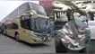 Piedra destroza techo de un bus de la empresa Flores Hermanos y termina con la vida de un hombre. elpopular.pe