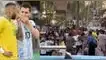Llamativa escena de pelea entre hinchas de Argentina y Brasil en la India se hizo viral en las redes sociales. Mundial Qatar 2022