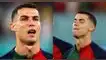 Cristiano Ronaldo llora al cantar himno de Portugal antes de enfrentarse a Ghana en el Mundial Qatar 2022. Cristiano Ronaldo llora, selección de Portugal, Mundial Qatar 2022
