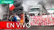 Sigue EN VIVO todas las incidencias de las protestas en la regiones del país. elpopular.pe