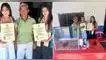 Facebook, foto viral, Colombia, hermanas festejan graduación con vendedor de empanadas
