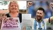 Mónica Domina, la primera profesora de Messi, le escribió una emotiva carta que se ha hecho viral. Mónica Domina, Lionel Messi, Argentina