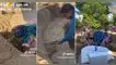 TikTok, video viral, hacen mesa de arena para pagar una en playa de México