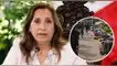 Dina Boluarte se refirió sobre la intervención policial en la San Marcos. elpopular.pe