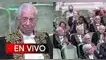 Mario Vargas Llosa, Academia Francesa, EN VIVO
