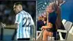 Paolo Guerrero tuvo el apoyo de su novia Ana Paula Consorte en el debut con Racing Club. Paolo Guerrero, Ana Paula Consorte