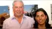 Morgana Vargas Llosa y su papá Mario Vargas Llosa