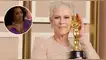 Al parecer a Angela Bassett no le gustó que Jamie Lee Curtis ganara el Oscar. Los Premios Oscar