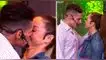 Paloma Fiuza y Facundo González se besan tras reto. Paloma Fiuza y Facundo González