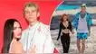 La actriz Megan Fox fue vista con su novio, el apero Machine Gun Kelly, luego de una serie de fuertes rumores sobre una presunta infidelidad por parte del músico.