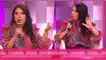 Tula Rodríguez muestra su fastidio con equipo de producción de María Pía por broma sobre su viudez.
