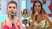 Brunella Horna le pide a Valeria Piazza que no se pique con bromas en 'América Hoy'. Brunella Horna