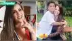 Melissa Klug celebra orgullosa el Día de la madre al lado de su hijo en colegio.