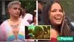 Andrea San Martín y Elías Montalvo captados en fogoso beso de 3 luego de la Marcha del Orgullo