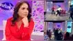 Andrea Llosa recibe críticas por pelea en su programa de televisión.